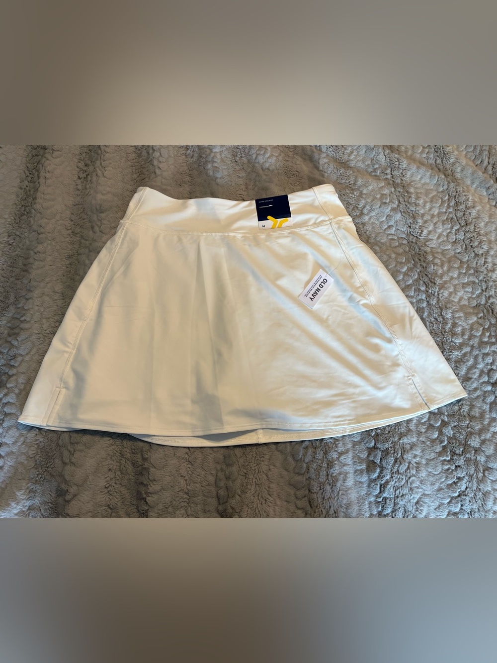 Off White Athletic Skirt